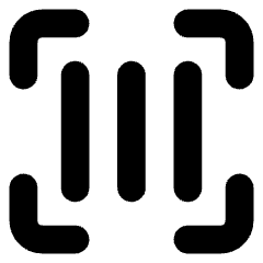 Align Three Vertical Frame Icon from Core Solid Set