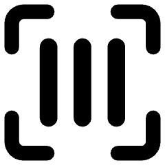 Align Three Vertical Frame Icon from Core Remix Set