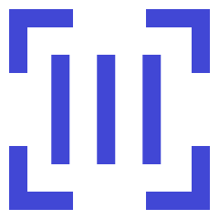 Align Three Vertical Frame Icon from Sharp Duo Set