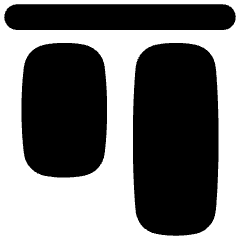 Align Top 1 Icon from Flex Solid Set