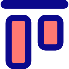Align Top 1 Icon from Core Pop Set
