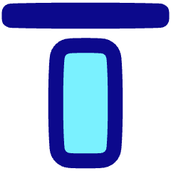 Align Top 2 Icon from Plump Pop Set