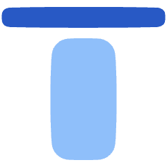 Align Top 2 Icon from Plump Flat Set