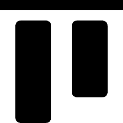 Align Top Icon from Nova Solid Set