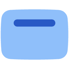 Align Top Horizontal Icon from Plump Flat Set