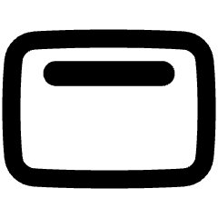 Align Top Horizontal Icon from Plump Remix Set