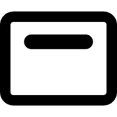 Align Top Horizontal Icon from Core Remix Set