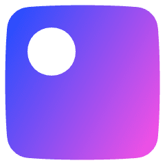 Align Top Left Circle Icon from Plump Gradient Set