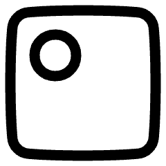 Align Top Left Circle Icon from Plump Line Set