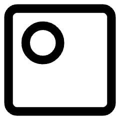 Align Top Left Circle Icon from Core Line Set