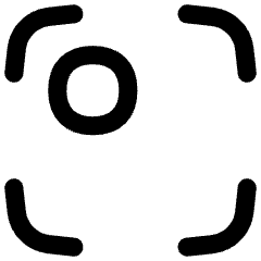 Align Top Left Frame Circle Icon from Flex Line Set