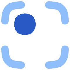 Align Top Left Frame Circle Icon from Flex Flat Set