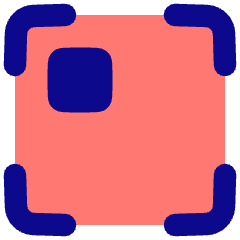 Align Top Left Frame Square Icon from Plump Pop Set