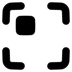 Align Top Left Frame Square Icon from Plump Solid Set