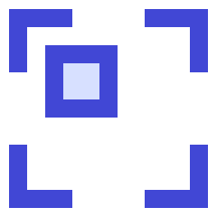 Align Top Left Frame Square Icon from Sharp Duo Set