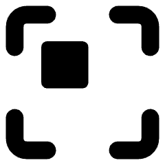 Align Top Left Frame Square Icon from Core Solid Set