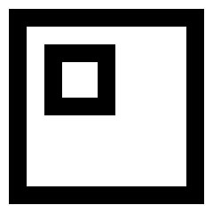 Align Top Left Square Icon from Sharp Line Set