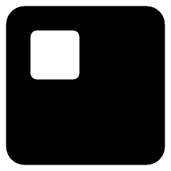Align Top Left Square Icon from Core Solid Set