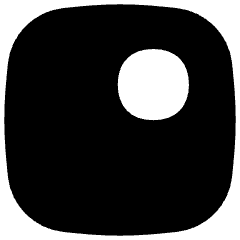 Align Top Right Circle Icon from Flex Solid Set