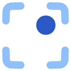 Align Top Right Frame Circle Icon from Plump Flat Set