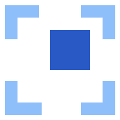 Align Top Right Frame Square Icon from Sharp Flat Set