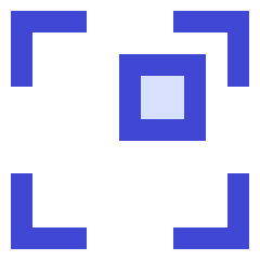 Align Top Right Frame Square Icon from Sharp Duo Set