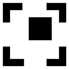Align Top Right Frame Square Icon from Sharp Solid Set