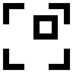 Align Top Right Frame Square Icon from Sharp Line Set