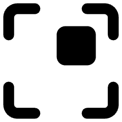 Align Top Right Frame Square Icon from Core Remix Set