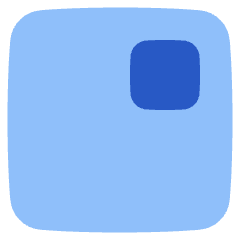 Align Top Right Square Icon from Plump Flat Set