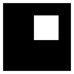 Align Top Right Square Icon from Sharp Solid Set