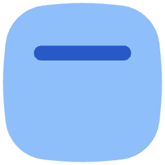 Align Top Square Icon from Flex Flat Set