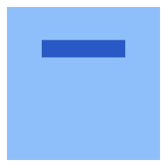 Align Top Square Icon from Sharp Flat Set