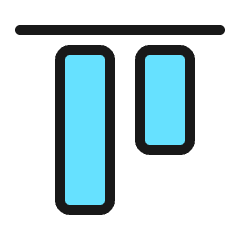 Align Top Icon from Ultimate Colors Set