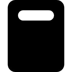 Align Top Vertical Icon from Core Solid Set