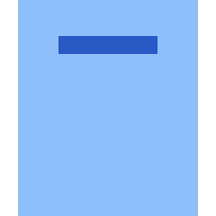 Align Top Vertical Icon from Sharp Flat Set