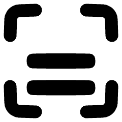 Align Two Bottom Frame Icon from Plump Solid Set