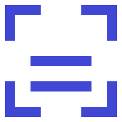 Align Two Bottom Frame Icon from Sharp Duo Set