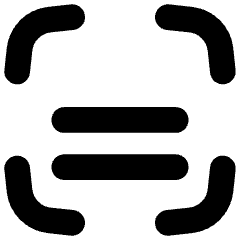 Align Two Bottom Frame Icon from Flex Solid Set