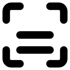 Align Two Bottom Frame Icon from Core Solid Set