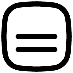 Align Two Bottom Square Icon from Flex Line Set