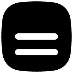 Align Two Bottom Square Icon from Flex Solid Set