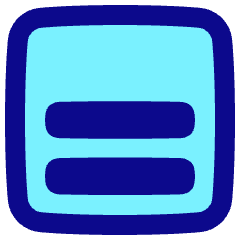 Align Two Bottom Square Icon from Plump Pop Set