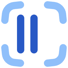 Align Two Left Frame Icon from Flex Flat Set