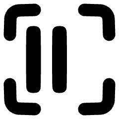 Align Two Left Frame Icon from Plump Solid Set