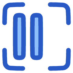 Align Two Left Frame Icon from Plump Duo Set