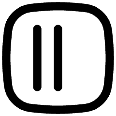 Align Two Left Square Icon from Flex Line Set