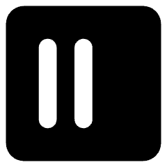 Align Two Left Square Icon from Core Solid Set