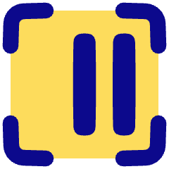 Align Two Right Frame Icon from Plump Pop Set