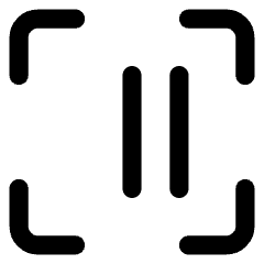Align Two Right Frame Icon from Core Line Set